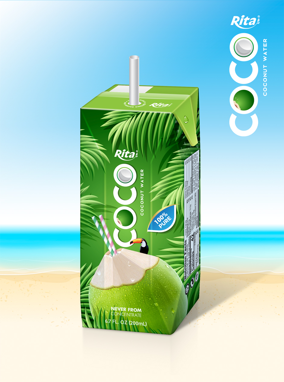 Design Tetra pak 200ml Coco New3