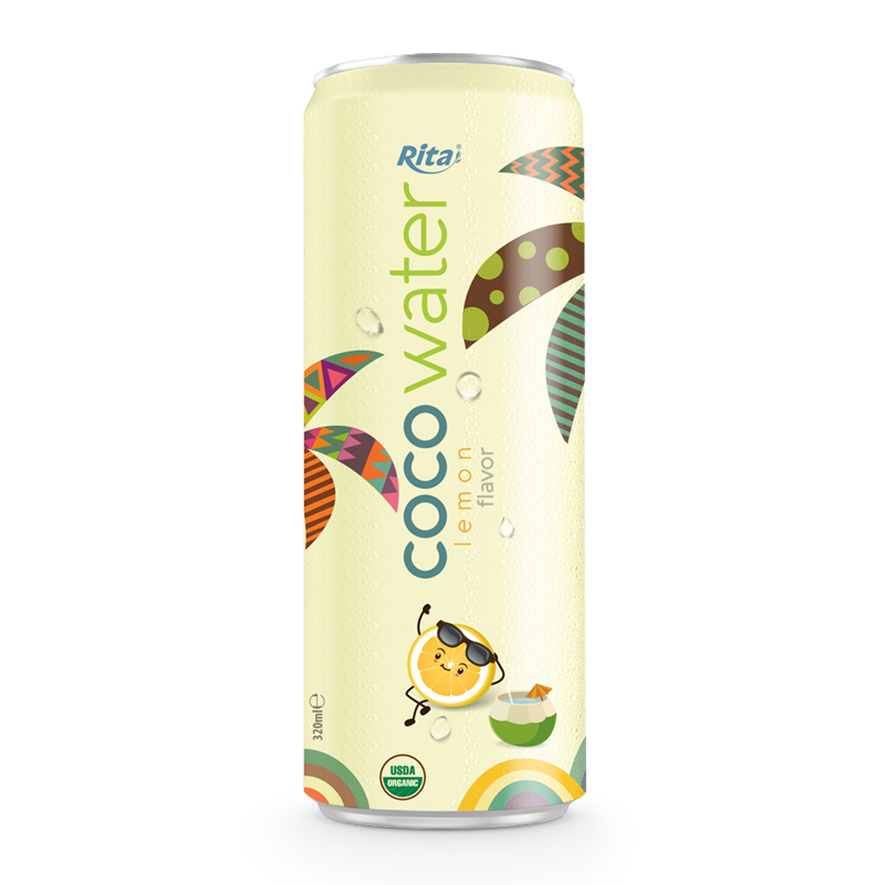 Coconut water lemon 320ml can