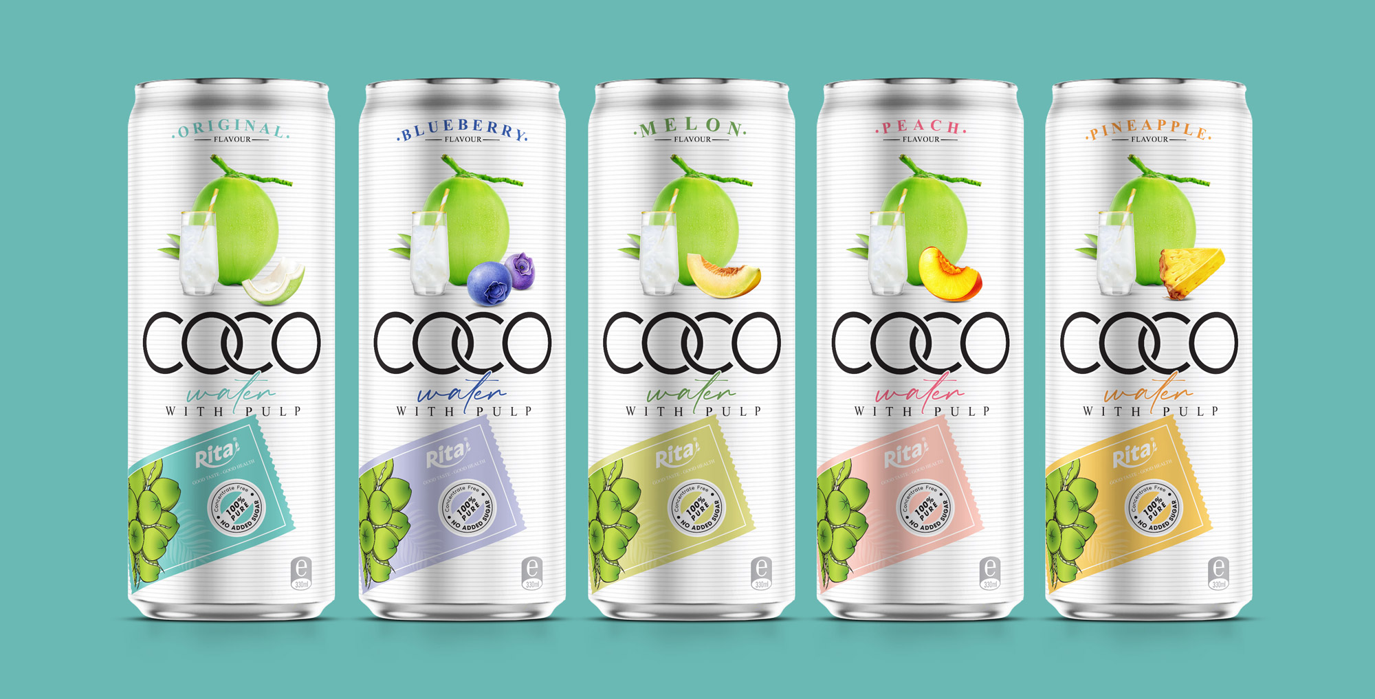 COCO water 330ml Rita panner 2