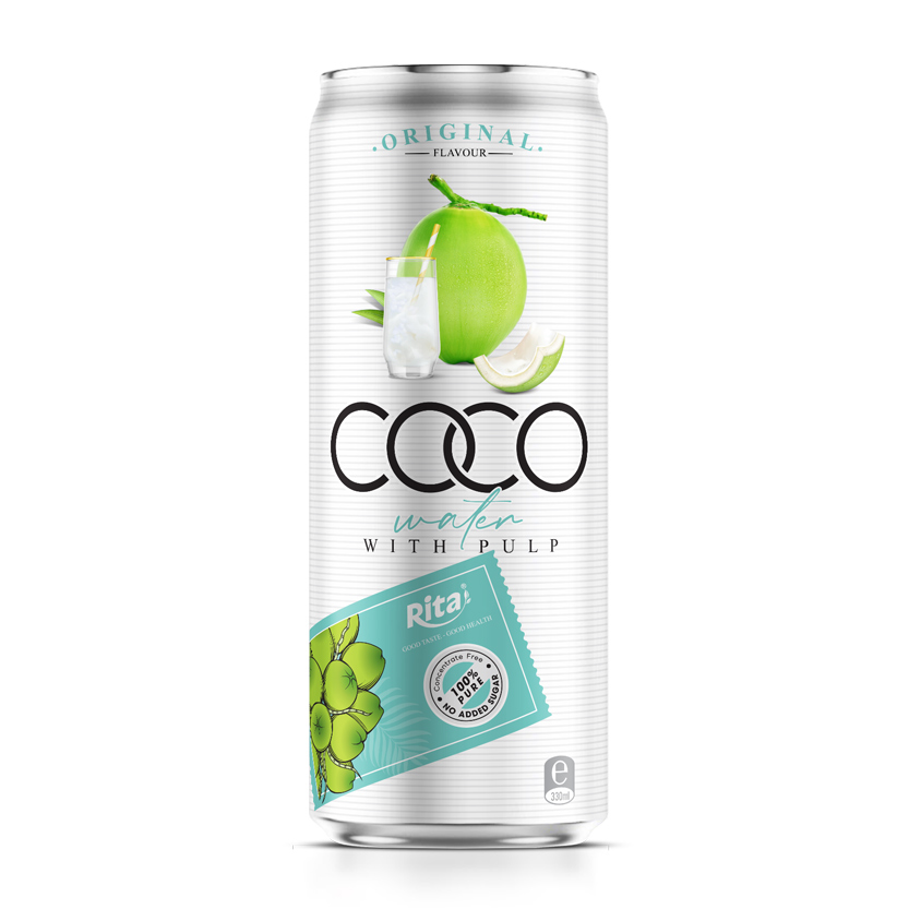 Coco water with pulp 330ml Original