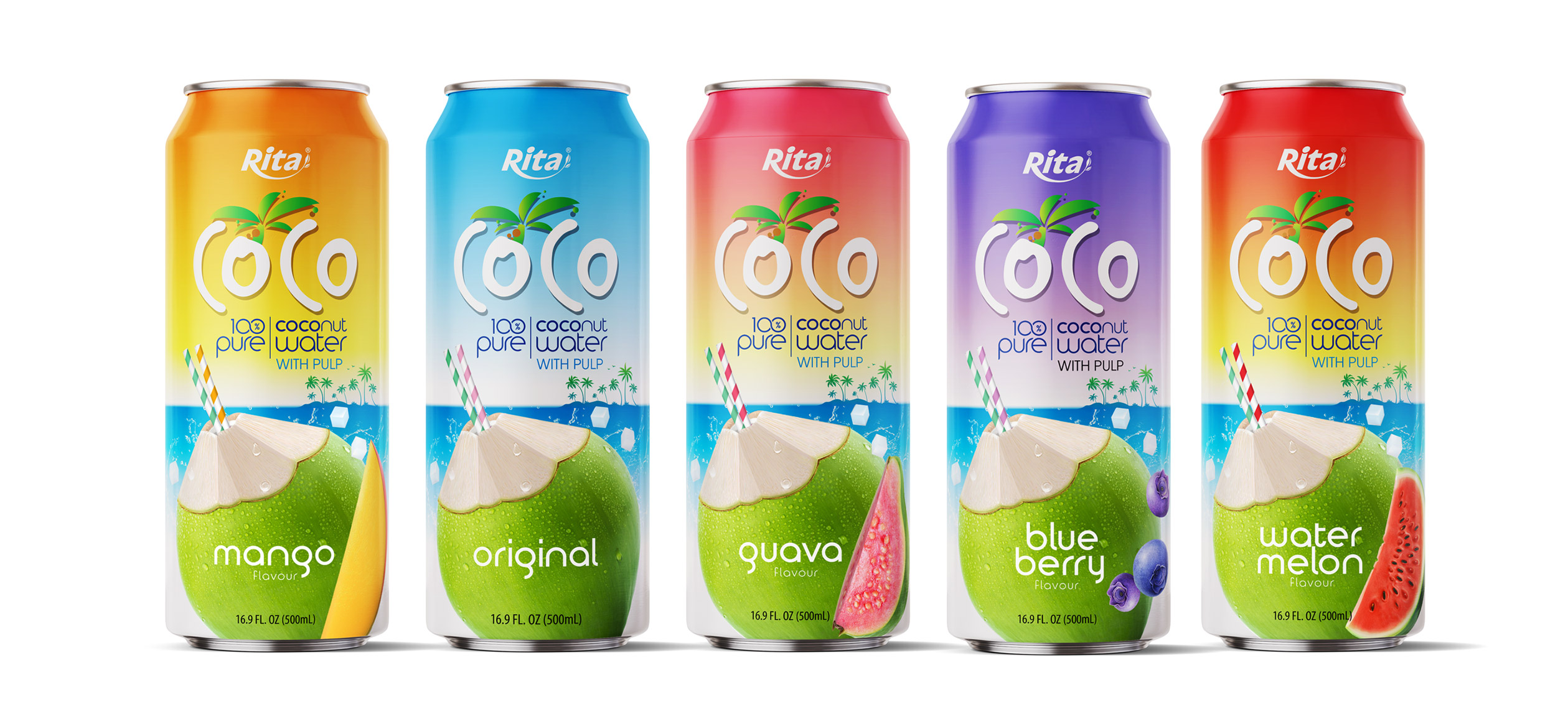 Series 5 flavours Coco Pulp 500ml can