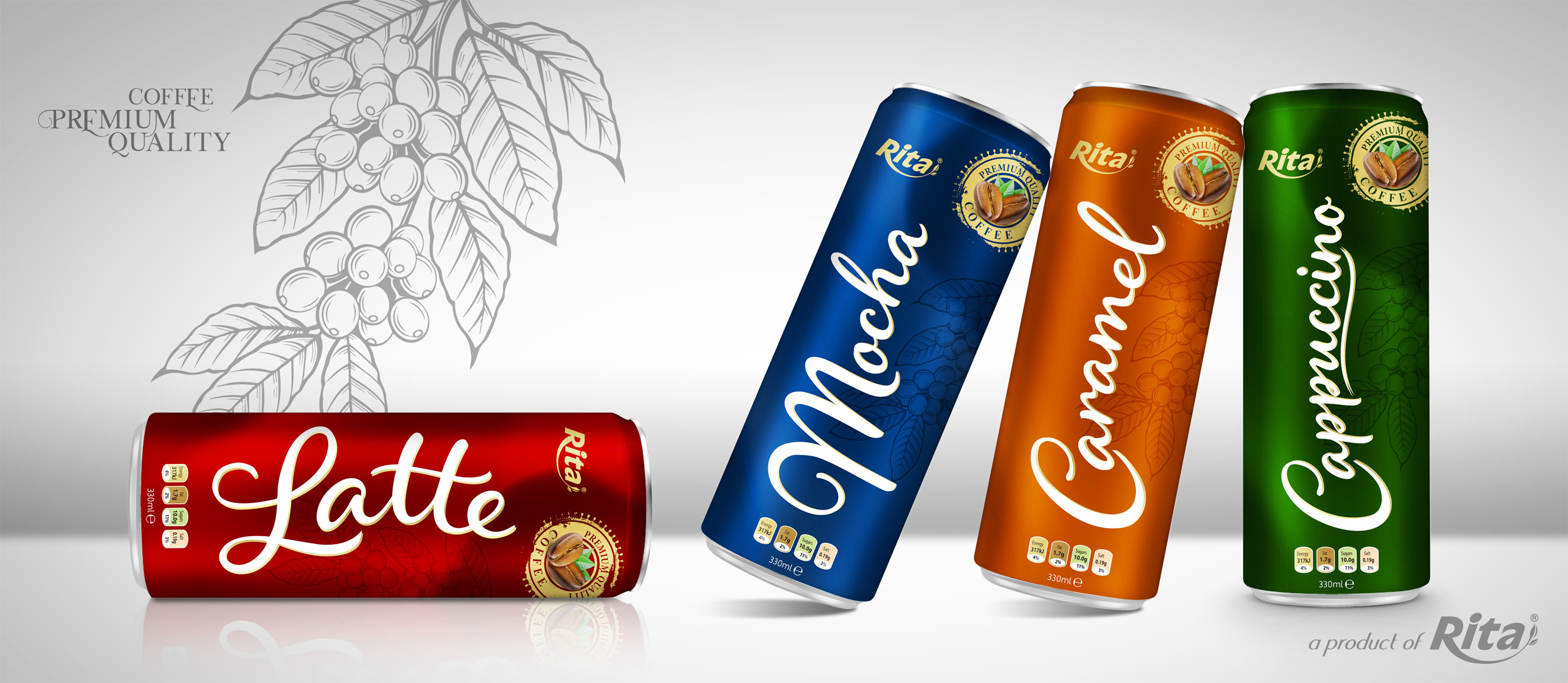 Design Coffee 330ml can 2