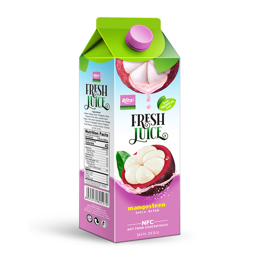 Mangosteen juice 1000ml Paper Box