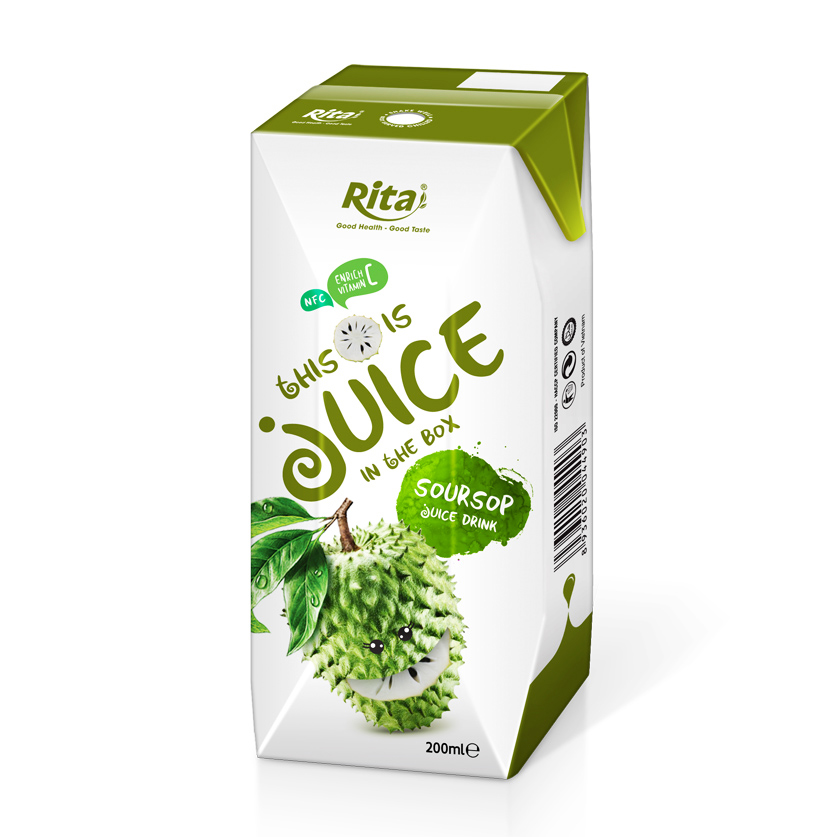 Soursop Juice 200ml Paper Box
