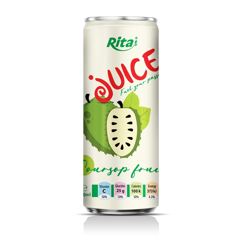 Soursop 250ml Sleek Can