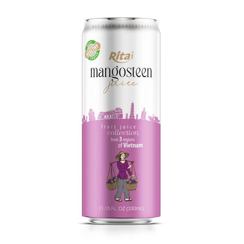 3 Regions Mangosteen fruit 330ml alu can