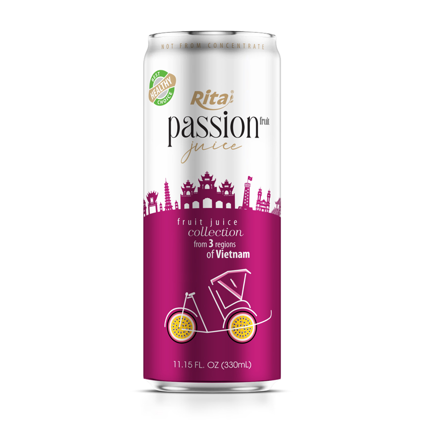 3 Regions Passion fruit 330ml alu can