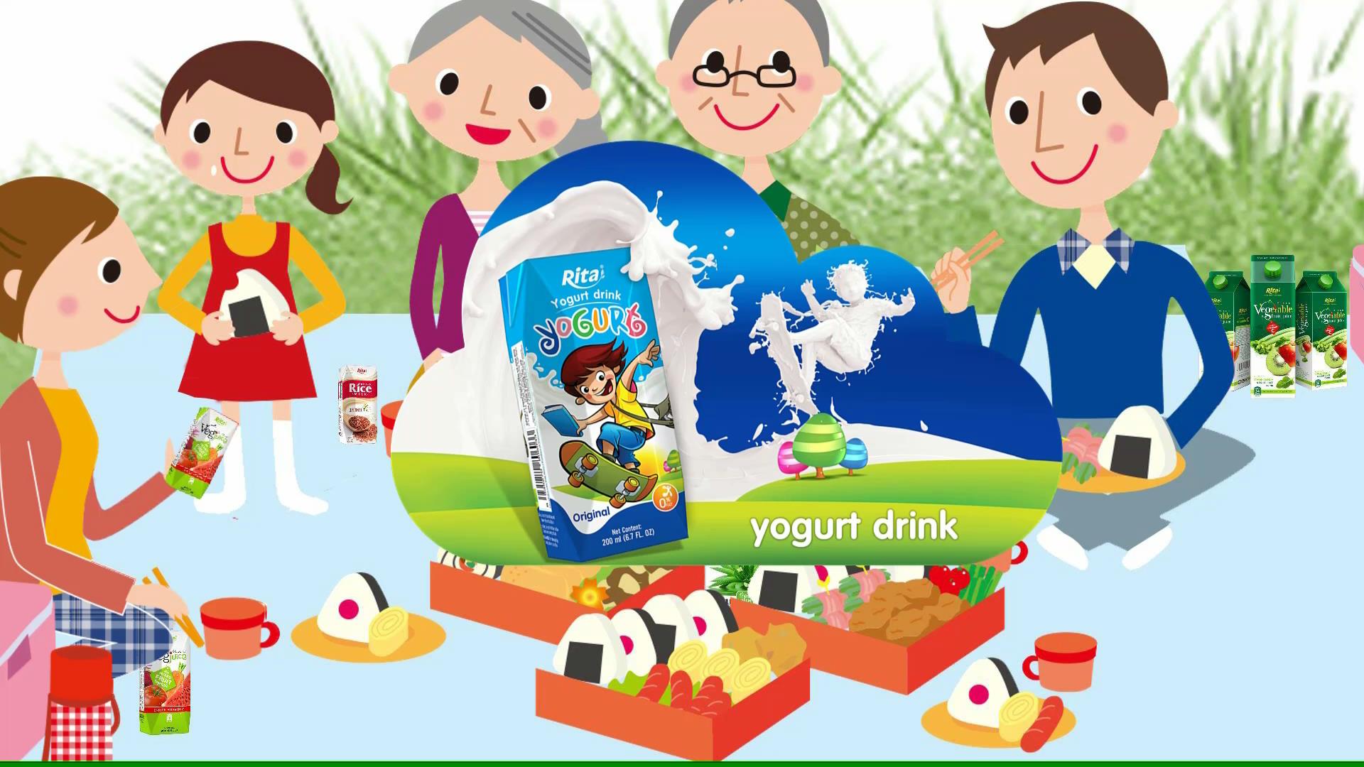 Rita Yogout with original flavor