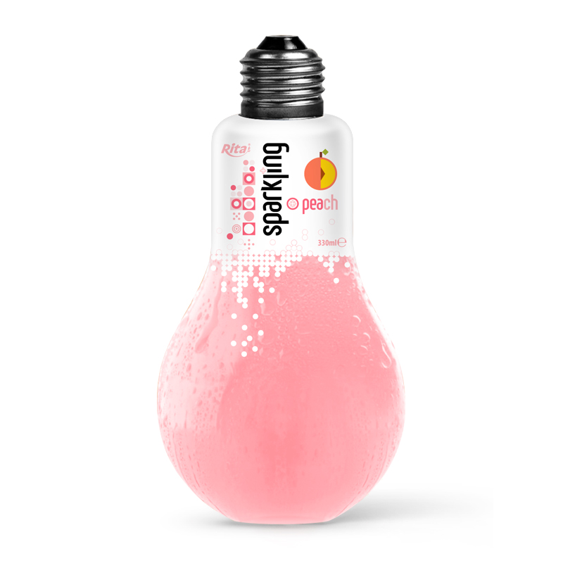 peach 350ml Bulp Bottle
