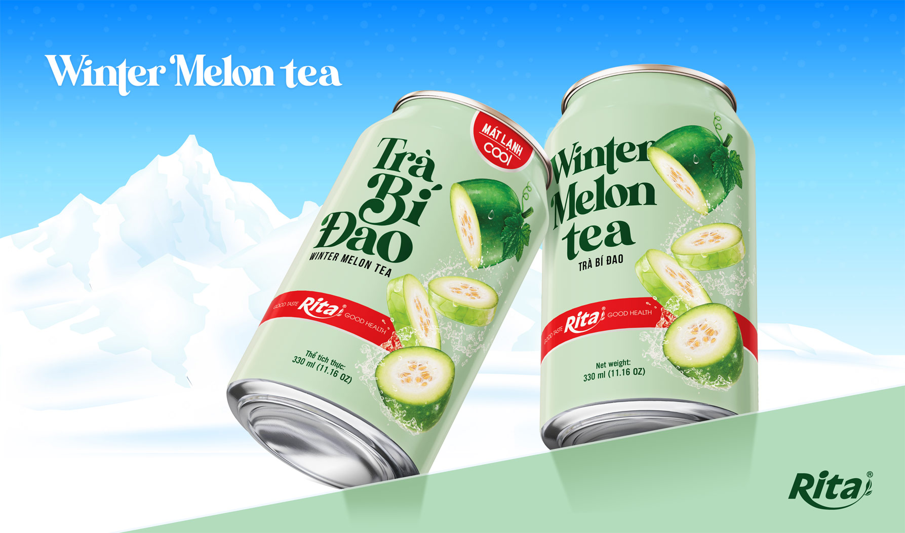 Poster Winter melon 330ml New 2
