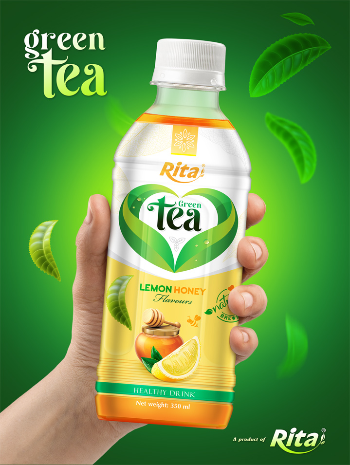 Poster Green Tea 350ml 03