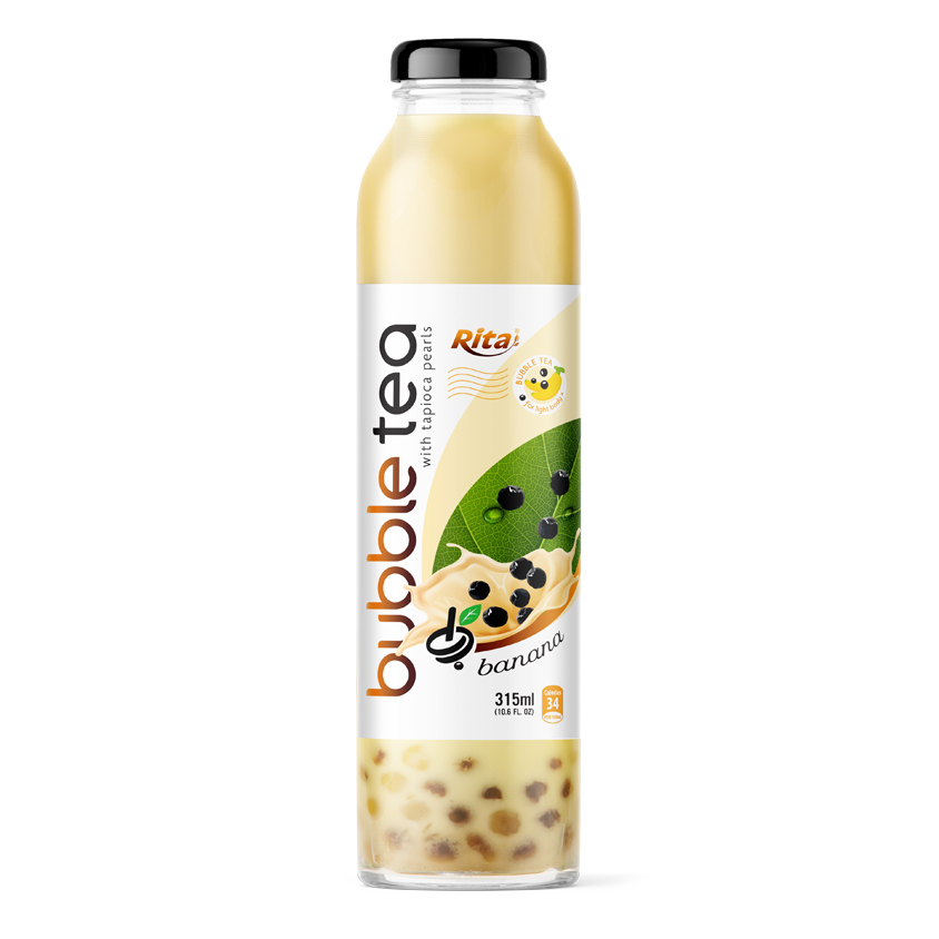 Glass bottle 315ml Bybble Banana