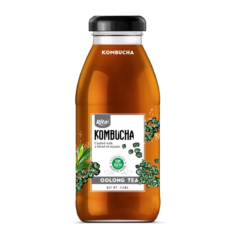 Kombucha olong 250ml Glass Bottle