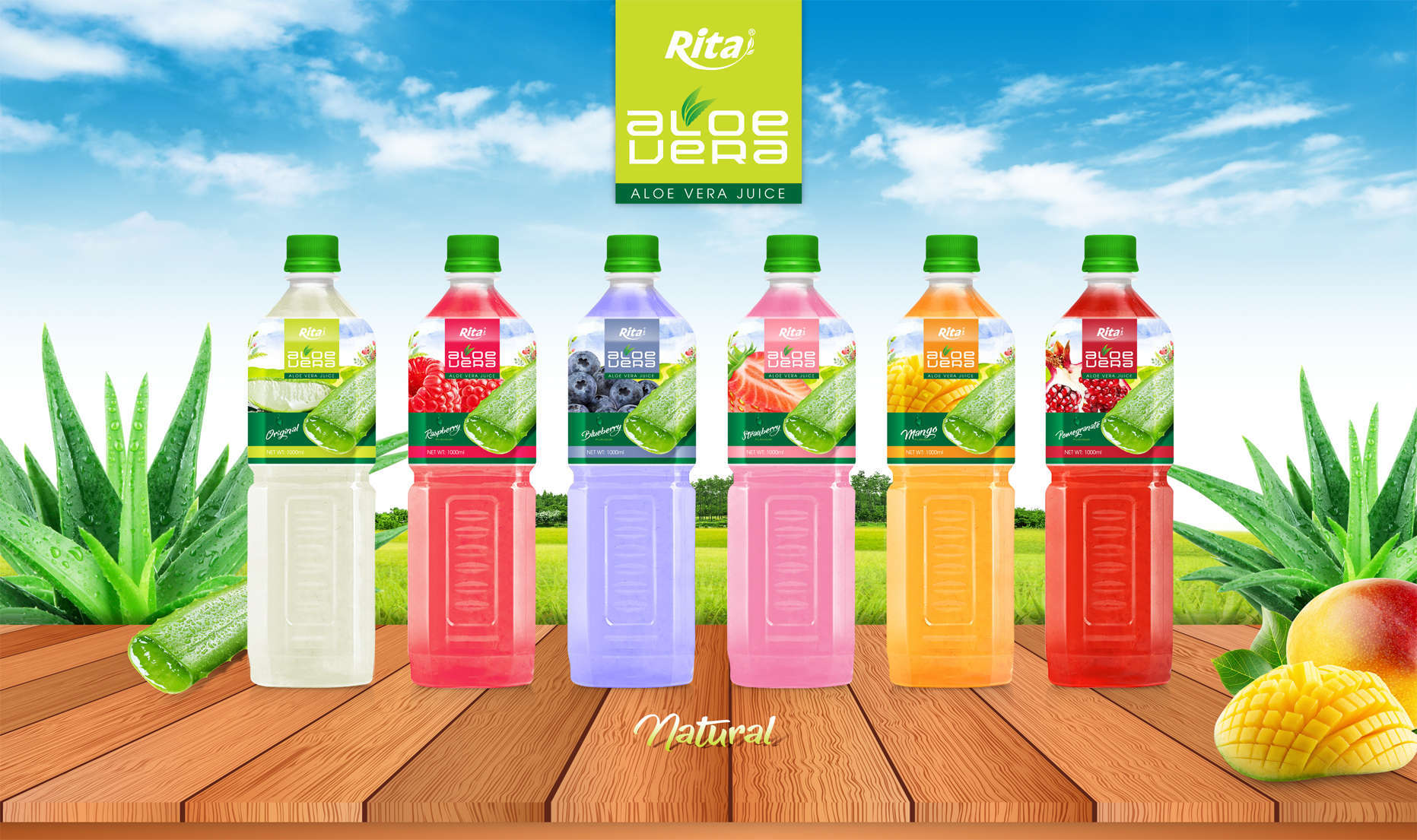 Aloe vera drink 1L