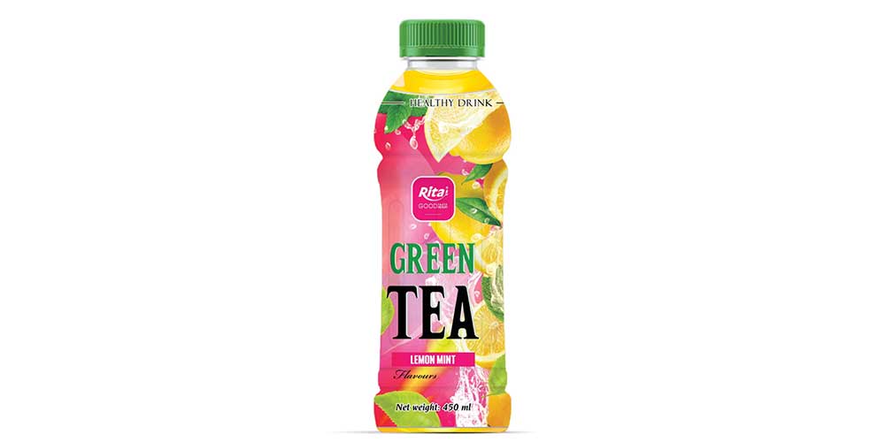 Green Tea Lemon Mint 450ml Pet Bottle