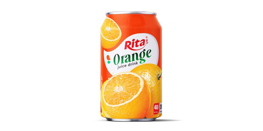 Supplier 330ml Can Orange Juice Drink