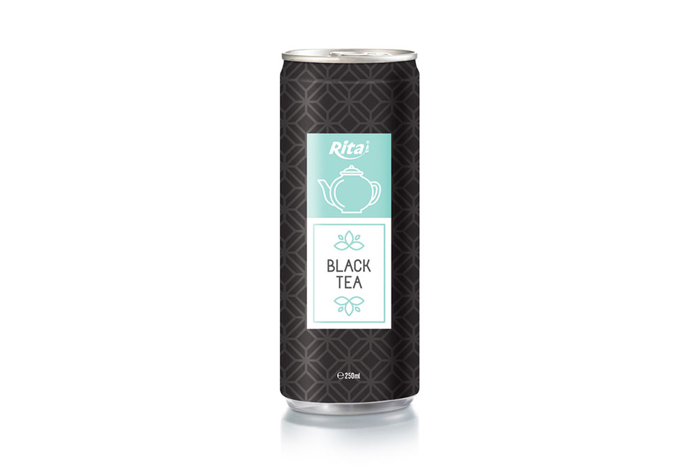 Vietnamese Black Tea 250ml Can Rita Brand 