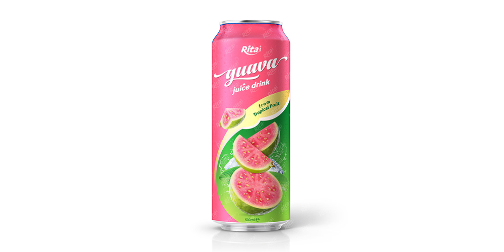 Guava Juice Drink 500ml Can Rita Brand