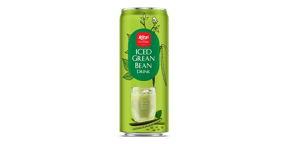 Supplier Iced Green Bean Drink 320ml Can