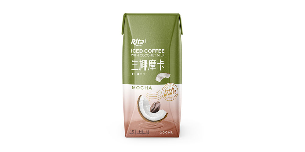 200ml Paper Box Iced Coffee Mocha 