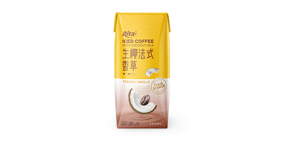 200ml Paper Box Iced Coffee Vanilla 