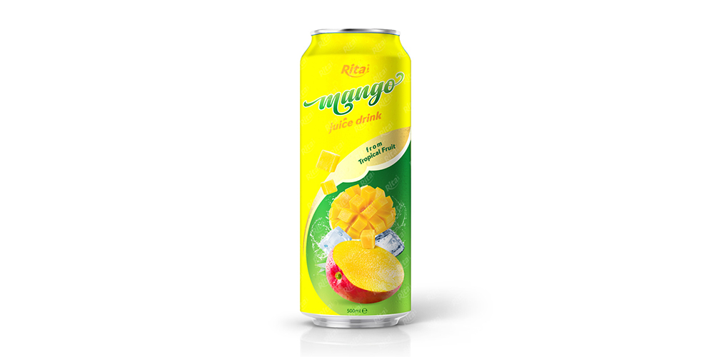 Mango Juice Drink 500ml Can Rita Brand