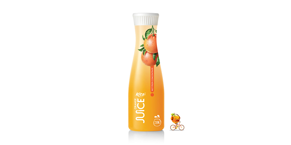 Orange Juice Drink 350ml Pet Bottle Rita Brand