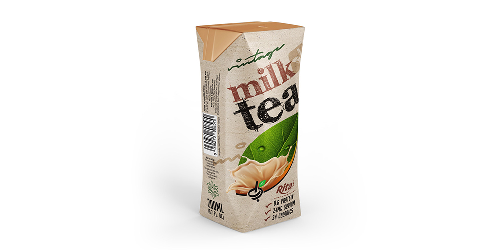 Vintage Milk Tea 200ml Paper Box Rita Brand