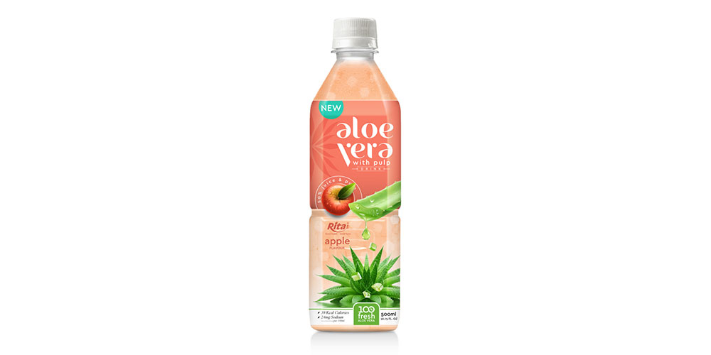 500ml Pet Bottle Aloe Vera With Apple Flavor 