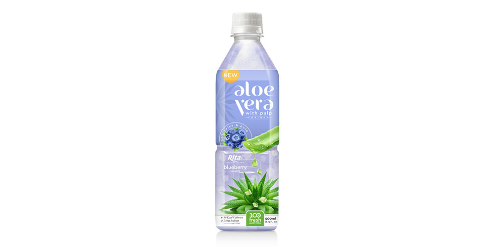 500ml Pet Bottle Aloe Vera With Blueberry Flavor 