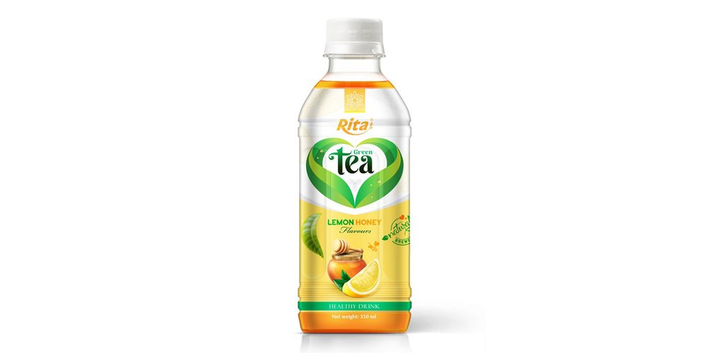 Vietnamese Tea Drink With Honey Lemon Flavor 350ml Pet Bottle Rita Brand 