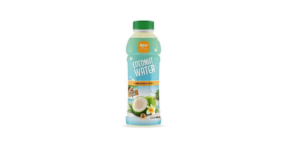 Organic  450ml Pet Bottle Coconut Water No Add Sugar
