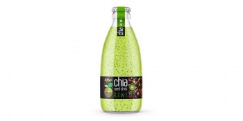 250ml-glass-bottle-Chia-seed-drink-with-kiwi-flavor-RITA-brand