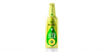 Aluminum Bottle 355ml Pineapple Beer Non Alcoholic