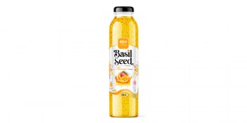 Basil-seed-drink-300ml-glass-mango