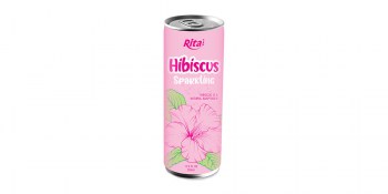 Pet can 350ml Sparkling drink with lychee flavor rita