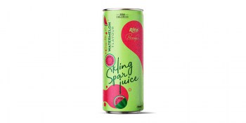 Pet can 350ml Sparkling drink with lychee flavor rita
